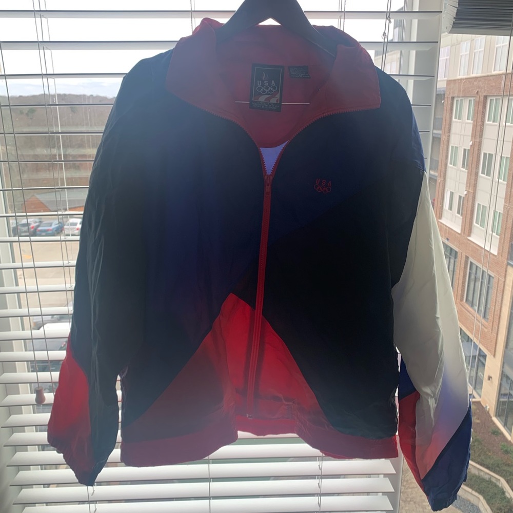 Vintage US Olympic Windbreaker